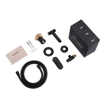 Набір для гігієнічного душу зі змішувачем Kroner Element 211234-3801