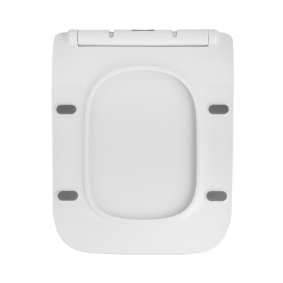 Унітаз підвісний безобідковий Kroner Eifel WHI523629 RIMLESS з сидінням (KE523629WHIR)