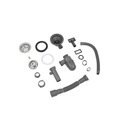 Кухонна мийка Kroner KRP Satin - 430 (0.8 мм) Кухонна мийка Kroner KRP Satin - 430 (0.8 мм)