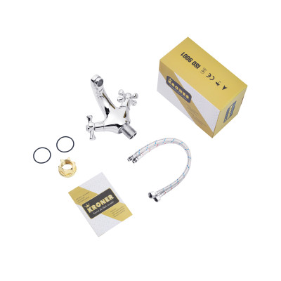 Змішувач для раковини Kroner KRM Rhein - C010 Змішувач для раковини Kroner KRM Rhein - C010