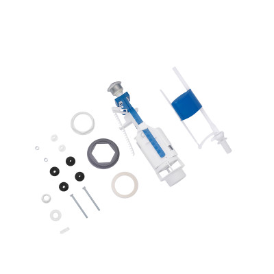 Комплект для бачка унітаза Kroner KRP - KIT7757 з подвійною кнопкою, нижнє підведення 1/2 Комплект для бачка унітаза Kroner KRP - KIT7757 з подвійною кнопкою, нижнє підведення 1/2