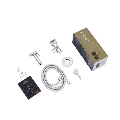 Набір для гігієнічного душу прихованого монтажу зі змішувачем Kroner KRP Edelstahl Klassisch - ESG053 Набір для гігієнічного душу прихованого монтажу зі змішувачем Kroner KRP Edelstahl Klassisch - ESG053