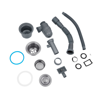 Кухонна мийка Kroner KRP Derby - 5843HM PVD (2,5/0,5 мм)