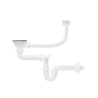 Сифон для кухонної мийки Kroner KRP Siphon - 010 3 1/2 Сифон для кухонної мийки Kroner KRP Siphon - 010 3 1/2