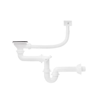 Сифон для кухонної мийки Kroner KRP Siphon - 010 3 1/2