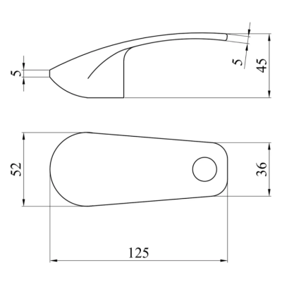 Ручка для змішувача Kroner KRP Konstante - C940 Ручка для змішувача Kroner KRP Konstante - C940