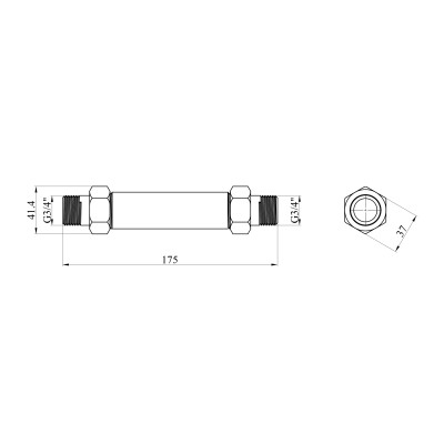Фільтр магістральний в зборі Titan T-Mag 3/4