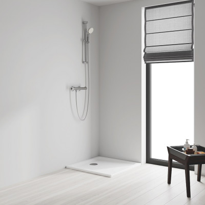 Змішувач для ванни Grohe Grohtherm 800 34567000 з душовим гарнітуром 27948001 (34567001)