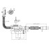 Сифон для ванни Agua BS03 1 1/2 Сифон для ванни Agua BS03 1 1/2