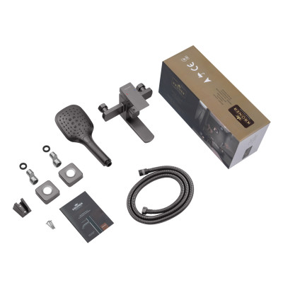 Змішувач для ванни Kroner KRP Edelstahl Kubus - PVD060 Змішувач для ванни Kroner KRP Edelstahl Kubus - PVD060