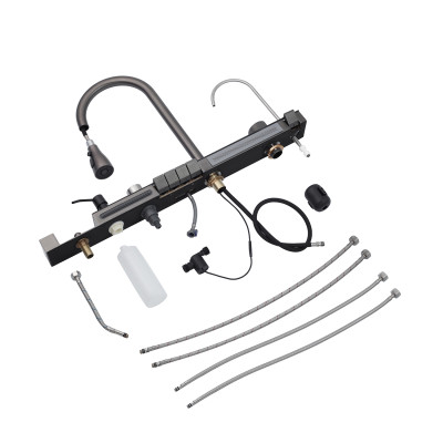 Кухонна мийка Kroner KRP Schwarze - SET7546ARTHM PVD (3.0/0.8 мм) Кухонна мийка Kroner KRP Schwarze - SET7546ARTHM PVD (3.0/0.8 мм)