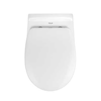 Комплект 4 в 1: Інсталяція GROHE Solido 3 в 1 3884966Q + Унітаз безобідковий Kroner Oker WHI533536 RIMLESS з сидінням Slim Duroplast / Soft-close / Quick relase KO533536WHIR (3884966KO533536)