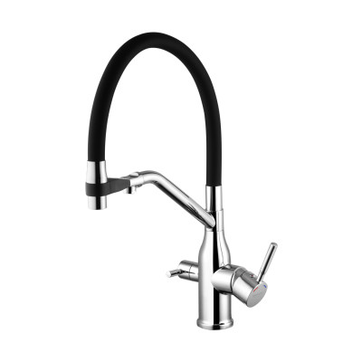 Змішувач для кухні Kroner KRP Kuche - C03816BLK Змішувач для кухні Kroner KRP Kuche - C03816BLK