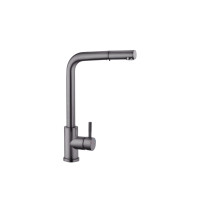 Змішувач для кухні з висувним виливом Kroner KRPё Edelstahl Klassisch - PVD03917