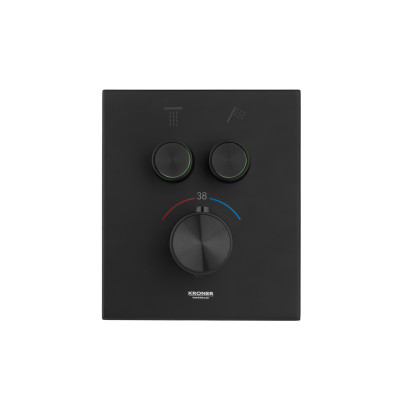 Душова система прихованого монтажу термостатична Kroner Element Thermo 211461-3801 Душова система прихованого монтажу термостатична Kroner Element Thermo 211461-3801