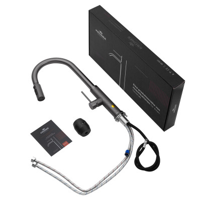 Змішувач для кухні Kroner KRP Edelstahl Berg - GRP030-T