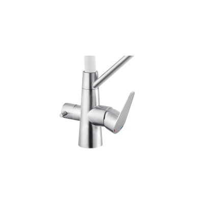 Змішувач для кухні з підключенням до фільтра Kroner KRP Edelstahl Klassisch - ESG03817WHI Змішувач для кухні з підключенням до фільтра Kroner KRP Edelstahl Klassisch - ESG03817WHI