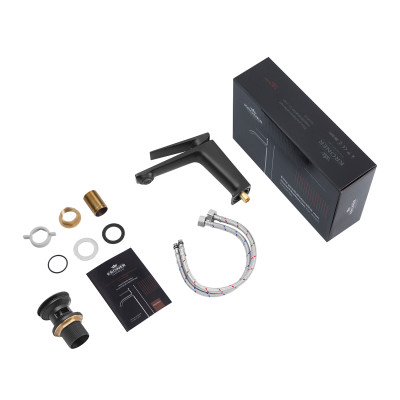 Змішувач для раковини Kroner KRP Ersel - SCH0111BV з донним клапаном