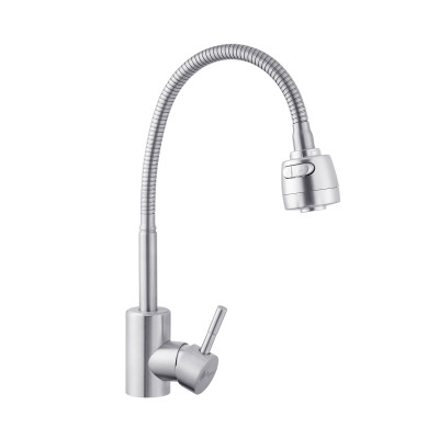 Змішувач для кухні з гнучким виливом Agua Acero - INOX035-2 Змішувач для кухні з гнучким виливом Agua Acero - INOX035-2