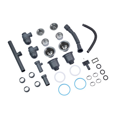 Кухонна мийка Kroner KRP Schwarze - 7843ZHM PVD (3.0/1.0 мм)