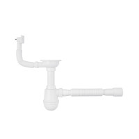 Сифон для кухонної мийки Agua KS02 3 1/2