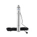 Насос глибинний шнековий Agua 3S QGD 1.8-75-0.37 Hmax 75 м Qmax 30 л/хв P 370 Вт з вбудованим конденсатором