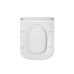 Унітаз підвісний безобідковий Kroner Eifel WHI493436 RIMLESS з сидінням Slim Duroplast / Soft-close / Quick relase (KE493436WHIR)