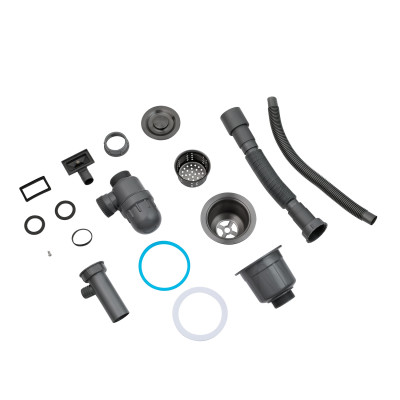 Кухонна мийка Kroner KRP Schwarze - 4545HM PVD (3.0/1.0 мм) Кухонна мийка Kroner KRP Schwarze - 4545HM PVD (3.0/1.0 мм)