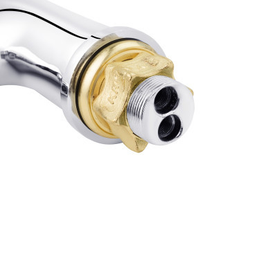 Змішувач для раковини Kroner KRM Elbe - C015 з гігієнічним душем Змішувач для раковини Kroner KRM Elbe - C015 з гігієнічним душем