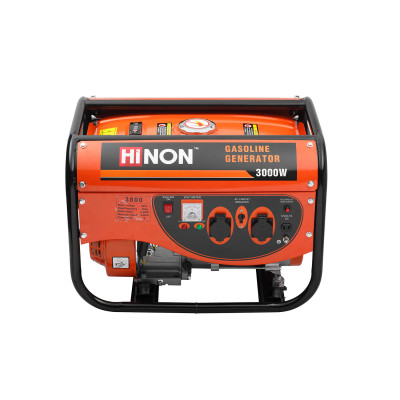 Генератор бензиновий Hi-Non 3кВт GRS3800-83G з мідною обмоткою