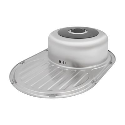 Кухонна мийка Kroner KRP Satin - 7750 (0.8 мм) Кухонна мийка Kroner KRP Satin - 7750 (0.8 мм)