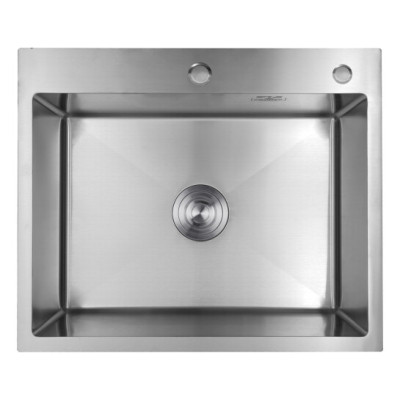 Кухонна мийка Kroner KRP Gebürstet - 6050HM (3.0/1.0 мм) Кухонна мийка Kroner KRP Gebürstet - 6050HM (3.0/1.0 мм)