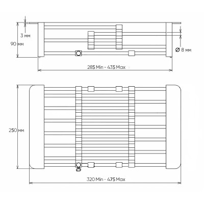 Кошик для мийки Kroner KRP Trocken - 024 Кошик для мийки Kroner KRP Trocken - 024