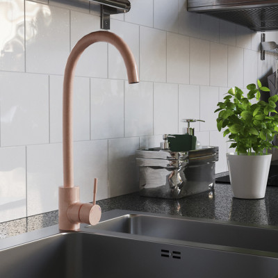 Змішувач для кухні Kroner KRP Edelstahl Klassisch - COL035 Змішувач для кухні Kroner KRP Edelstahl Klassisch - COL035