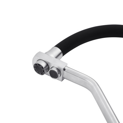 Змішувач для кухні з підключенням до фільтра Kroner KRP Edelstahl Klassisch - ESG03817BLK Змішувач для кухні з підключенням до фільтра Kroner KRP Edelstahl Klassisch - ESG03817BLK