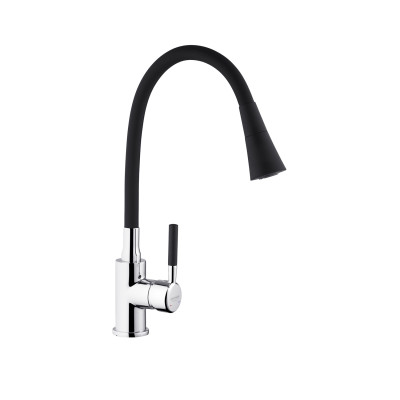 Змішувач для кухні Kroner KRM Kuche - C132BLK Змішувач для кухні Kroner KRM Kuche - C132BLK