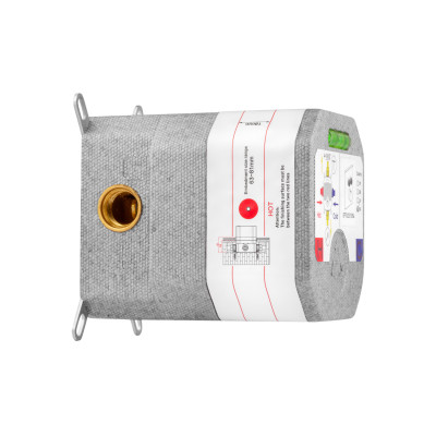 Душова система прихованого монтажу термостатична Kroner Element Thermo 211461-0101 Душова система прихованого монтажу термостатична Kroner Element Thermo 211461-0101