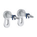 Комплект 4 в 1: Інсталяція GROHE Solido 3 в 1 3884966Q + Унітаз безобідковий Kroner Oker WHI533536 RIMLESS з сидінням Slim Duroplast / Soft-close / Quick relase KO533536WHIR (3884966KO533536)
