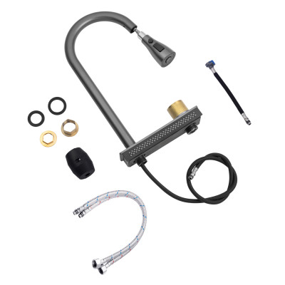 Змішувач до мийок Kroner KRP Schwarze - SCH2363 Змішувач до мийок Kroner KRP Schwarze - SCH2363