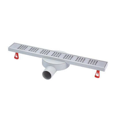 Трап лінійний Geberr GB1-138 50 см з поворотним сифоном 360° Трап лінійний Geberr GB1-138 50 см з поворотним сифоном 360°