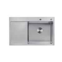 Кухонна мийка Kroner KRP Gebürstet - 7849RHM (3.0/1.0 мм) Кухонна мийка Kroner KRP Gebürstet - 7849RHM (3.0/1.0 мм)