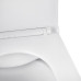 Унітаз підвісний безобідковий Kroner Eifel WHI493436 RIMLESS з сидінням Slim Duroplast / Soft-close / Quick relase (KE493436WHIR)