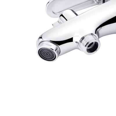 Змішувач для раковини Kroner KRM Elbe - C015 з гігієнічним душем Змішувач для раковини Kroner KRM Elbe - C015 з гігієнічним душем