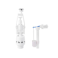 Комплект для бачка унітаза Agua KIT42 з боковим підведенням 1/2 Комплект для бачка унітаза Agua KIT42 з боковим підведенням 1/2