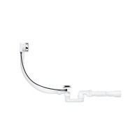 Сифон для ванної ANIplast напівавтоматичний, з гнучкою трубою 375х40х50 мм, 580 мм металева ручка ЕМ601PLEU Сифон для ванної ANIplast напівавтоматичний, з гнучкою трубою 375х40х50 мм, 580 мм металева ручка ЕМ601PLEU