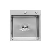 Кухонна мийка Kroner KRP Derby - 5050HM Brush (2,5/0,5 мм)