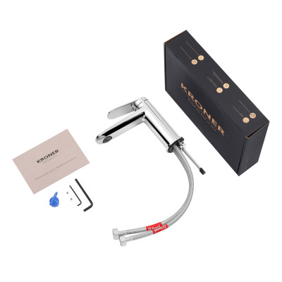 Змішувач для раковини Kroner Element 211110-0101 Змішувач для раковини Kroner Element 211110-0101