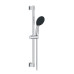 Змішувач для ванни Grohe BauLoop 23603000 з душовою стійкою Vitalio Start 26951001 Змішувач для ванни Grohe BauLoop 23603000 з душовою стійкою Vitalio Start 26951001