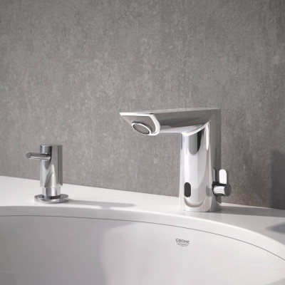 Змішувач безконтактний для раковини Grohe Bau Cosmopolitan E 36451000 Змішувач безконтактний для раковини Grohe Bau Cosmopolitan E 36451000