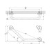 Поручень для ванни Kroner KRM Rizze - ACC3517 Поручень для ванни Kroner KRM Rizze - ACC3517